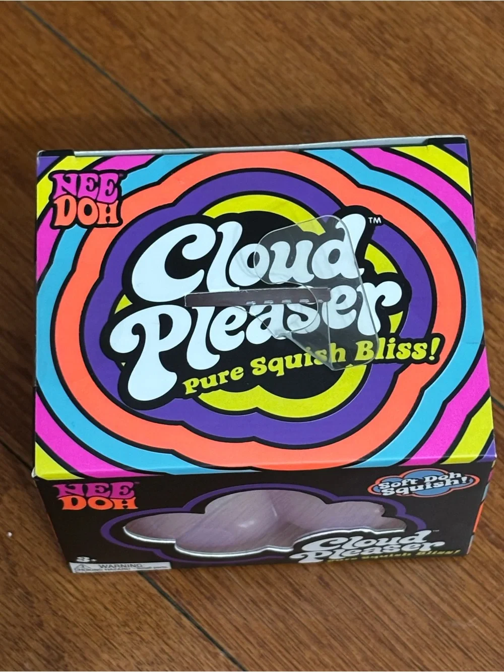 Viral Cloud Pleaser NeeDoh - Purple Sparkle Squish New Release